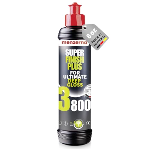 menzerna Super Finish Plus 3800 I Car Polishing I Deep Gloss Polish - color: 8oz.