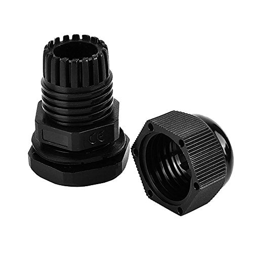 eBoot Plastic Waterproof Adjustable 3.5-13mm Cable Glands Joints, PG7, PG9, PG11, PG13.5, PG16, Pack of 20
