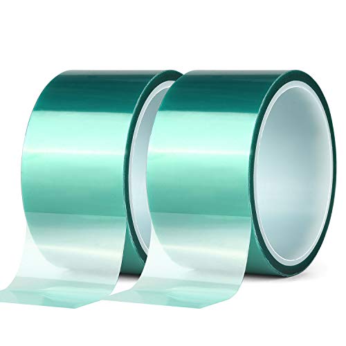 iVict 2 Roll Polyester High Temperature Masking Tape - size: 2 Roll X 2 inches