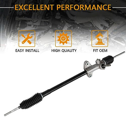 BRTEC 24-2708 Power Steering Rack and Pinion, for 1988-1991 HONDA CRX CIVIC - color: 24-2708