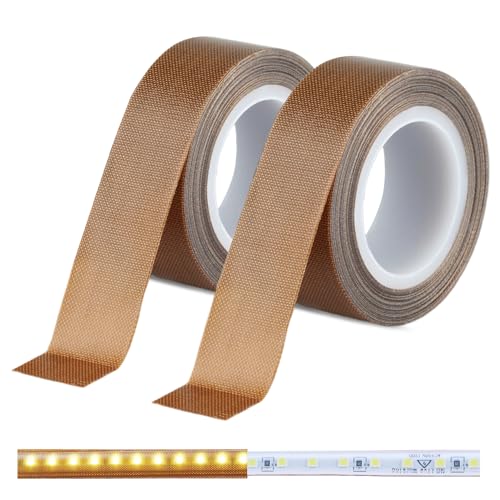 Light Strip Masking Tape 0.78inx 32.8ft Brown Light Dimming Tape, 2PCS - color: Brown