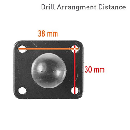 iBOLT AMPS Adapter Plate 25mm / 1" Metal - color: 25mm Metal