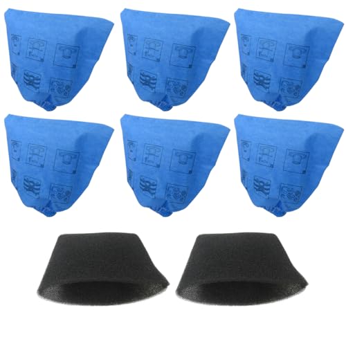 VRC51 Filter Replacement Kit for Vacmaster 4 gallon vac VQ407S, VF408 - Includes Cloth and Foam Filter