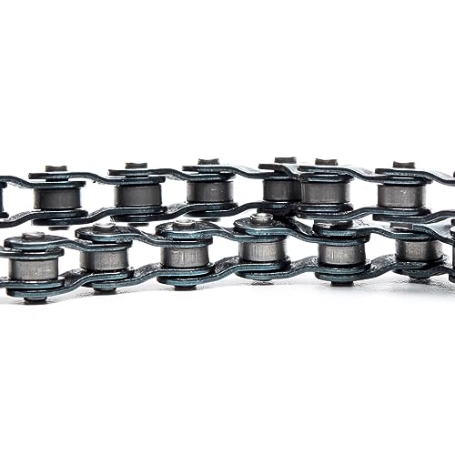 uxcell Chain Offset Half Link Roller 8mm Pitch Stainless Steel 6 Pcs
