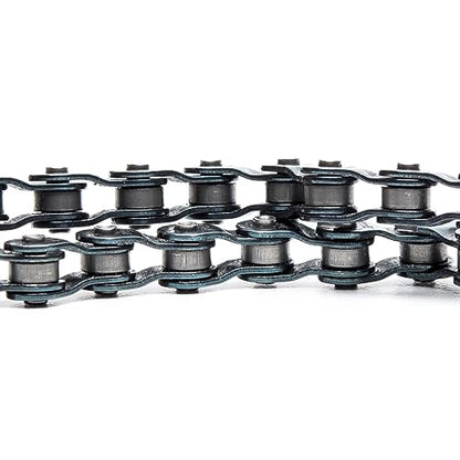 uxcell Chain Offset Half Link Roller 8mm Pitch Stainless Steel 6 Pcs
