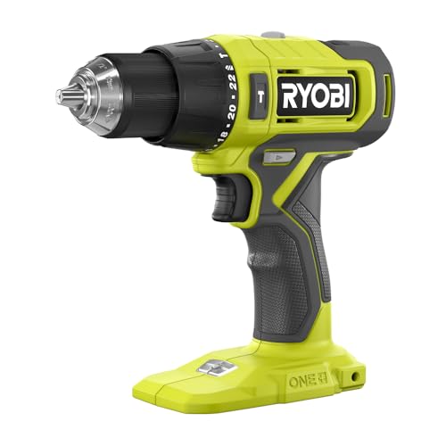 RYOBI ONE+ 18V Cordless 1/2 in. Hammer Drill (Tool Only) (Renewed)