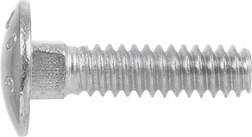 Hillman 240087 Carriage Bolt, 5/16 x 1-3/4-Inch, Steel, Zinc-Plated, Silver, 100-Pack