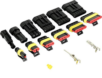 Swordfish 70380 Auto Waterproof Wire Connector Plug Terminal Assortment