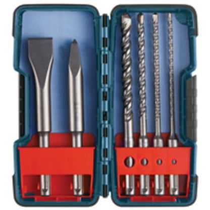 BOSCH HCST006 SDS-Plus Bulldog Rotary Hammer Bits - style: 6pc