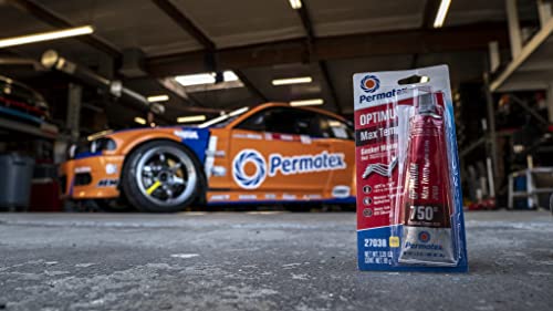 Permatex 27038 Optimum Red High Temperature Gasket Maker, 3 oz - size: 3.35 Fl Oz., style: Optimum