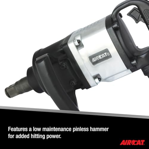 AIRCAT 1992-1 1" Straight Impact Wrench - style: Standard Anvil