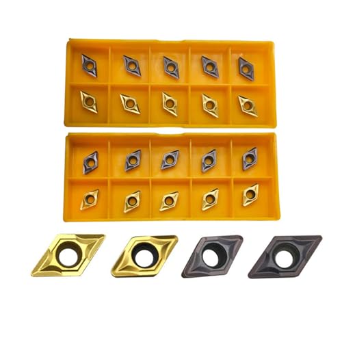 DCMT21.51 DCMT21.52 DCMT070204 DCMT070208 Carbide Turning Inserts - color: 20pcs DCMT21.51 inserts