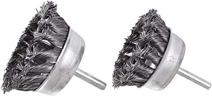 Rocaris 7Pcs Twist Knot Wire Wheel Brush for Drill for Rust Removal