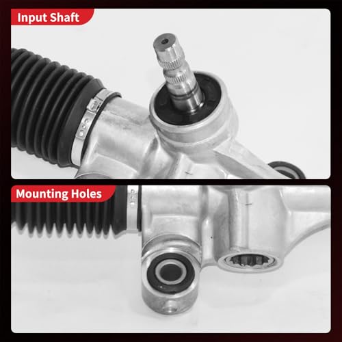PHOBOOS Manual Steering Rack and Pinion Assembly Compatible with Toyota Corolla 2009-2013 (North American Built ONLY), Matrix 2009-2014 & Pontiac Vibe 2009-2010 1.8L/2.4L, Ref. 1G-2696 - size: 24-2696