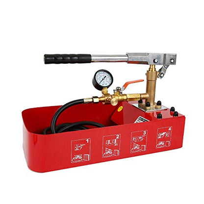 IRONWALLS Hydrostatic Pressure Tester, Pressure Test Pump 5Mpa, 2 Gallon - size: 2 Gallon Tank