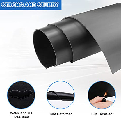 Neoprene Rubber Sheet - 1/16 Inch Thick x 1 Inch Wide x 10 Feet Long Neoprene Rubber Strips Rolls for DIY Gaskets, Pads, Seals, Crafts, Flooring, Cushioning of Anti-Vibration, Anti-Slip - size: W:1In x T: 1/16In x L: 10Ft