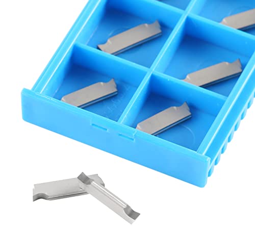 Accusize Carbide Inserts, MGGN200-LH, Cutting Aluminum, 2403-4023x10 - size: MGGN200-LH, Cutting Aluminum