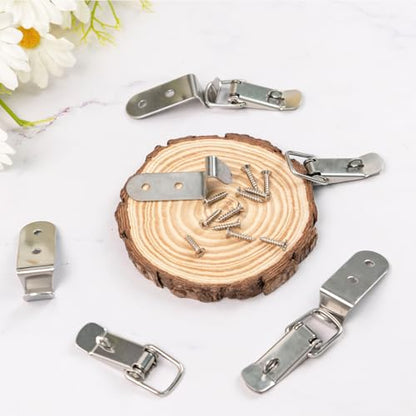 10 PCS Stainless Steel 90 Degree Spring Toggle Lock