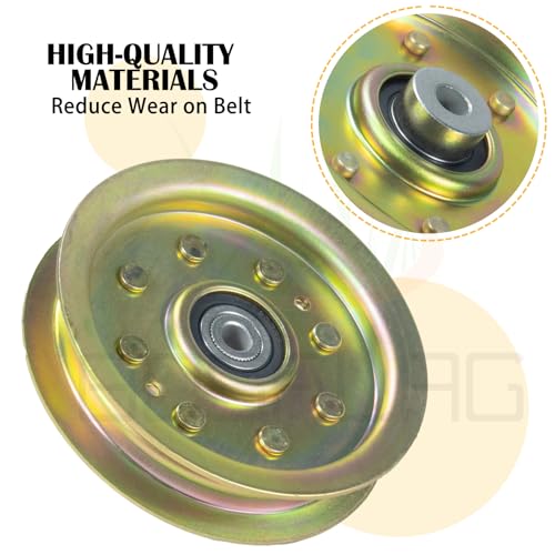 756-04129B Idler Pulley 4.25 for Cub Cadet RZT 50 LTX 1040 Tractors - color: L01 1x756-04129B Yellow