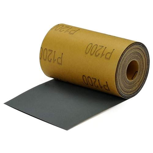 MAXMAN 1200Grit Sandpaper Roll,Silicon Carbide,Longboard Sandpaper for Wood - style: 1200 Grit
