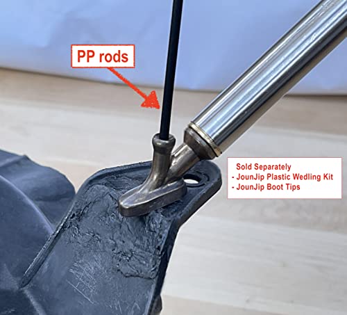 JOUNJIP Polypropylene PP Plastic Welding Rods Round 1/8in dia x 13 in. 40pk