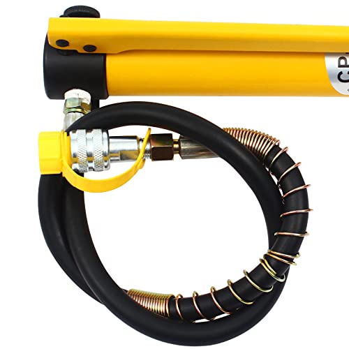 Hydraulic Hand Pump, 10 Ton High Pressure Hydraulic Hand Pump 10000 PSI Hydraulic Manual Pump, Hydraulic Hand Pump Manual Pump for Connecting Split Unit