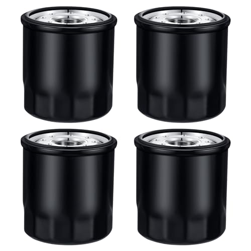 Gisafai 4 Pcs Oil Filters Oil Transmission Filter Compatible with Hydro-gear 52114/21545100, Bad Boy 063-1050-00, Gravely 21545100/600976, Toro 109-3321, Ferris 5101026X1