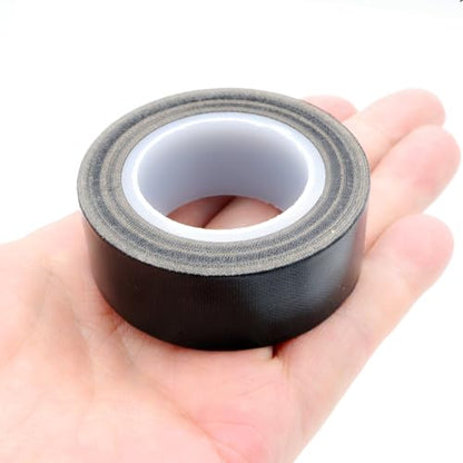 1Roll Heat Resistant Tape, High Temperature Heat Transfer Tape, PTFE Tape,Film Adhesive Tape, 20mm / 4/5" Width, 10m / 33ft Length, Black 0.8" / 2cm Width - size: 20mm