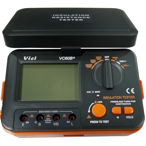 VC60B+ Digital Insulation Resistance Tester Megohm Meter