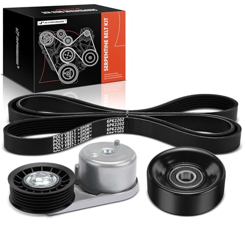 A-Premium Engine Serpentine Belt Drive Kit Compatible with Ford, Mazda 4.0L