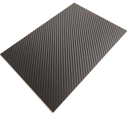 cncarbonfiber 1.5mm 200x300mm 100% Carbon Fiber Sheet Laminate Board Plate Panel 3K Twill Matte Finish - size: 200x300x1.5mm, style: Twill Matte Finish