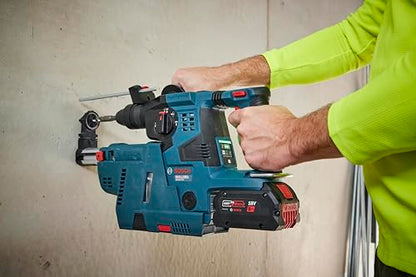 BOSCH GBH18V-28CN 18V Brushless Connected-Ready SDS-plus® Bulldog™ 1-1/8 In. Rotary Hammer (Bare Tool) - style: Tool Only