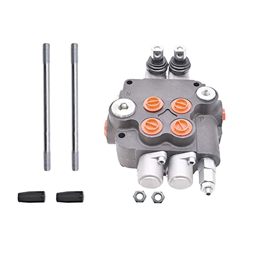 2 Spool Hydraulic Directional Double Acting Control Valve