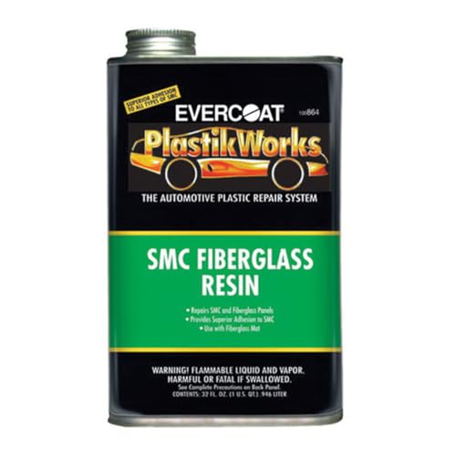 Fibreglass Evercoat (FIB864) SMC Fiberglass Resin - Quart
