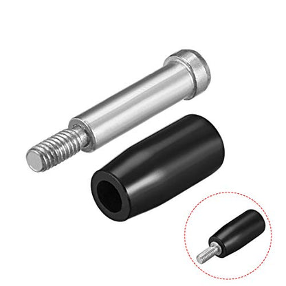 uxcell Revolving Handwheel Machine Handle M6 Male Threaded Stem for Milling Machine - size: M6 x 32mm