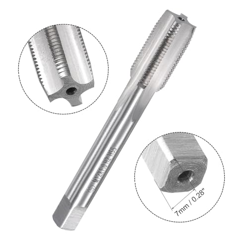 M12x1mm Metric Tap and Die Set,Machine Thread Screw Tap with Round Threading Die,Tap & Die Kit for Nut Screw Bolt Thread Repair - size: M12x1mm