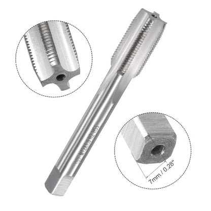 M12x1mm Metric Tap and Die Set,Machine Thread Screw Tap with Round Threading Die,Tap & Die Kit for Nut Screw Bolt Thread Repair - size: M12x1mm