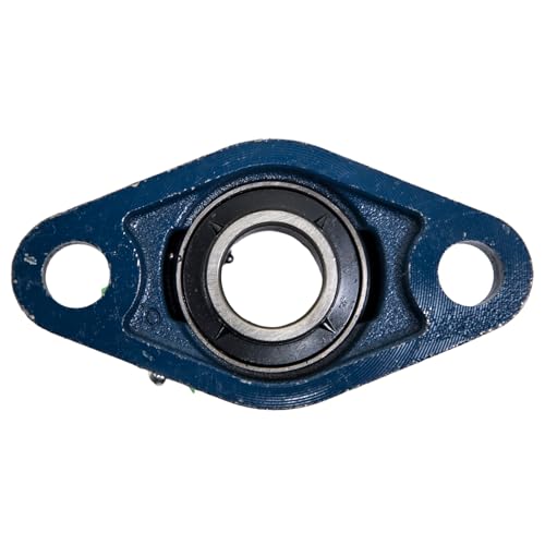 Jeremywell UCFL202-10 5/8" 2-Bolt Flange Bearing, 2 Pack, Cast Iron