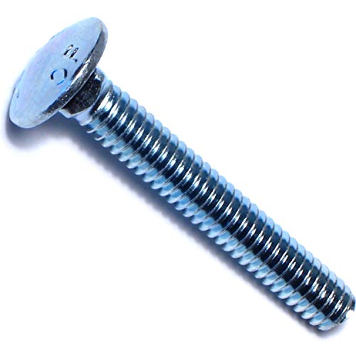 Hard-to-Find Fastener 014973230470 Carriage Bolts, 1/4-20 x 1-3/4, Piece-100, zinc