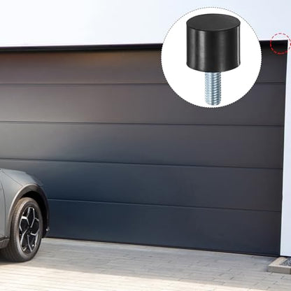 M METERXITY 4-Pack Rubber Mounts D25mmxH20mm Male Vibration Isolators Cylindrical Shock Absorber W M8 x 20mm Studs for Air Compressor/Car/Pump/Boat/Garage Motor/Bobbins Rubber Isolators - size: M8 x 20mm, 25mm x 20mm
