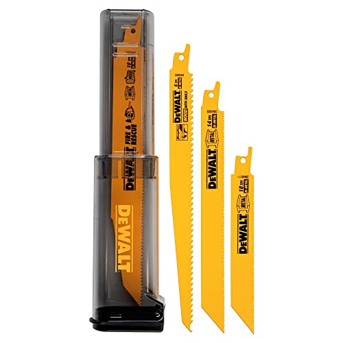 DEWALT Bi-Metal Reciprocating Saw Blade Multi TPI (16 Pack) (DW4899C)
