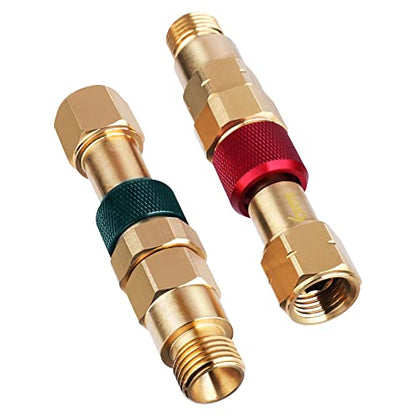 QDB10 Torch To Hose Quick Connect Set For Welding Torch With Check Valves