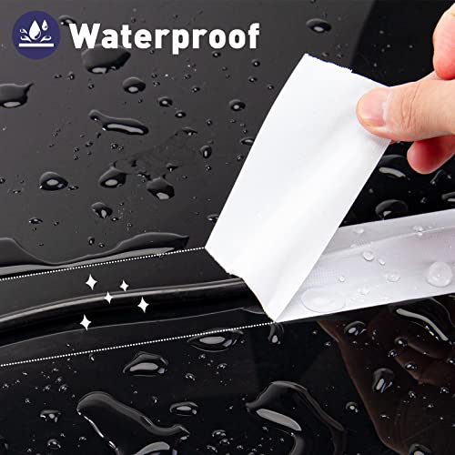 Duct Tape White Heavy Duty Waterproof Duct Tape for Home Repair - color: White