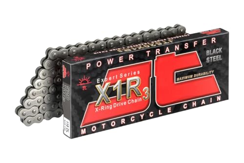 JT Chain JTC520X1R3116DL (520 Series) Black Steel 116 Link Heavy Duty X-Ring Chain with Connecting Link - color: Black Steel, size: 116-Links