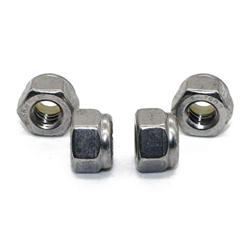 Fullerkreg 1/4-20 Nylon Insert Hex Lock Nuts, 50Pcs - size: 1/4-20 (50 Pack)