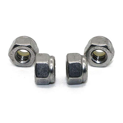 Fullerkreg 1/4-20 Nylon Insert Hex Lock Nuts, 50Pcs - size: 1/4-20 (50 Pack)