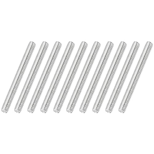 uxcell 10Pcs Fully Threaded Rod M2.5 x 0.45mm Pitch 25mm/1 Inch Threaded - size: M2.5x0.45mmx25mm