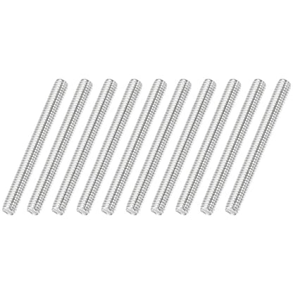uxcell 10Pcs Fully Threaded Rod M2.5 x 0.45mm Pitch 25mm/1 Inch Threaded - size: M2.5x0.45mmx25mm