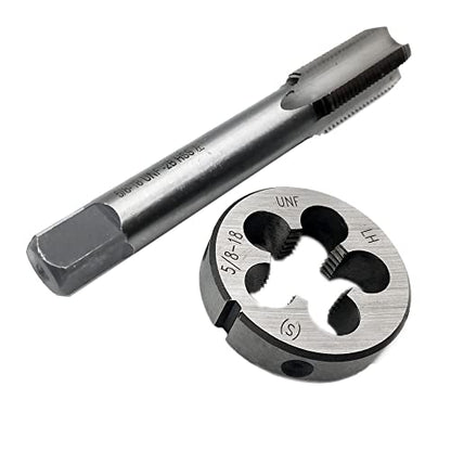 HSS 5/8-18 UNF Tap and 5/8-18 UNF Die set Left Hand