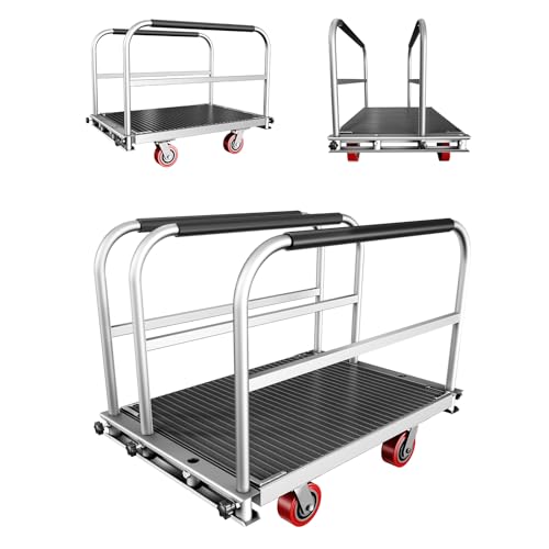 2IN1 Heavy Duty Panel Truck, 36" x 24" Platform Cart